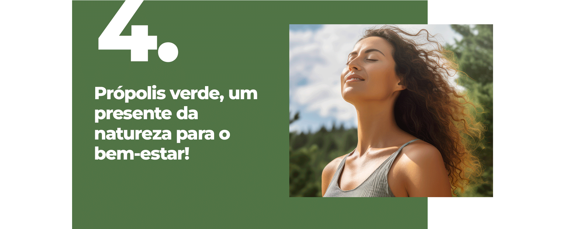 Própolis verde, um presente da natureza para o bem-estar!