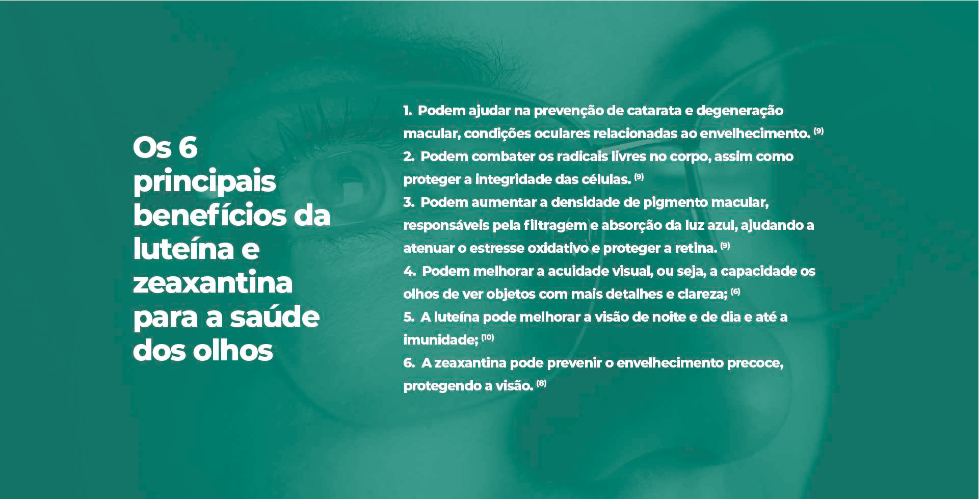 Os 6 principais benefícios da luteína e zeaxantina para a saúde dos olhos